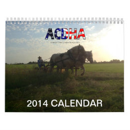 Kalender för 2014 ACDHA