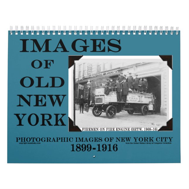 Kalender för 2014 GAMMAL NEW YORK vintage bild (Omslag)
