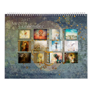 Kalender för 2017 änglar