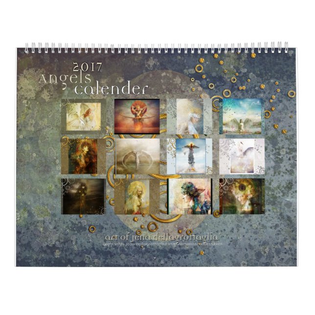 Kalender för 2017 änglar (Baksida)