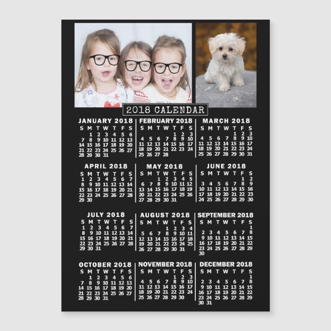 Kalender för 2018 (se beskrivning för ny version) (Framsida)