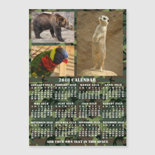 Kalender för 2018 (se beskrivning för ny version)