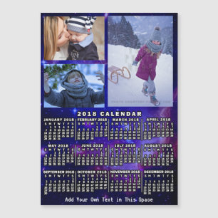 Kalender för 2018 (se beskrivning för ny version)