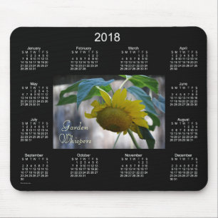 Kalender för 2018 trädgårds- viskning vid Janz Musmatta