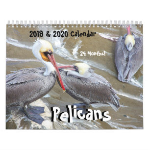 kalender för 2019 2020 djur för