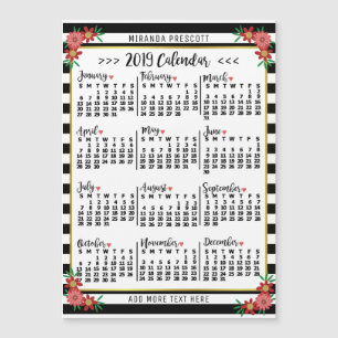 Kalender för 2019 (se beskrivning för ny version)