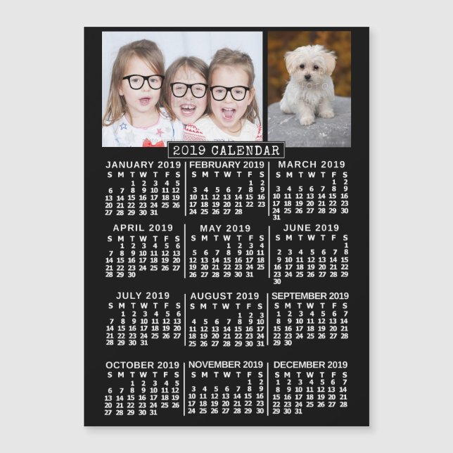 Kalender för 2019 (se beskrivning för ny version) (Framsida)