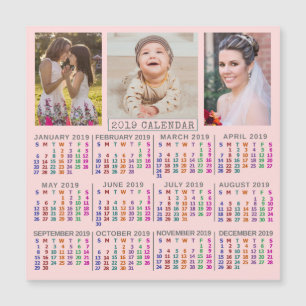 Kalender för 2019 (se beskrivning för ny version)