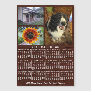 Kalender för 2019 (se beskrivning för ny version)
