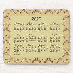 Kalender för 2020 från Janz Art nouveau La Boca Musmatta