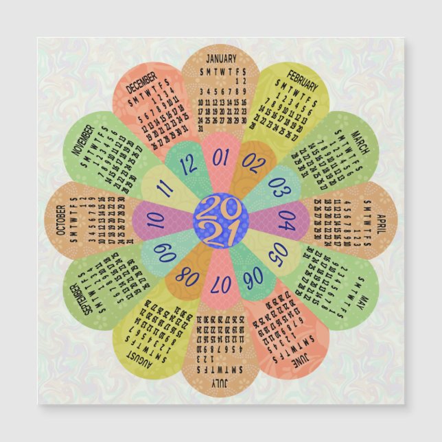 Kalender för 2021 (se beskrivning för ny version) (Framsida)