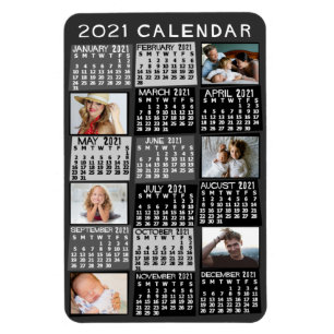 Kalender för 2021 (se beskrivning för ny version) magnet