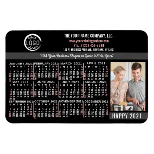 Kalender för 2021 (se beskrivning för ny version) magnet