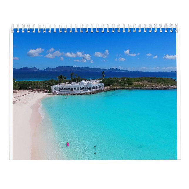 Kalender för 2023 Anguilla Beacher (Baksida)