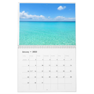 Kalender för 2023 Anguilla Beacher