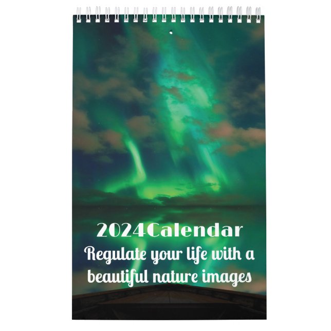 Kalender för 2024 auroror (Omslag)