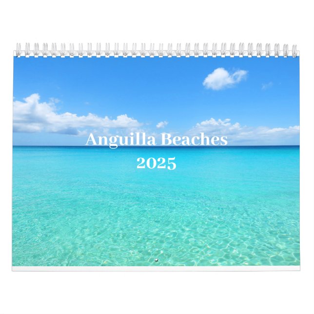 Kalender för 2025 Anguilla Beacher (Omslag)