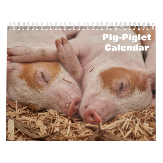 Kalender för 2025 Gris-Piglet (Omslag)