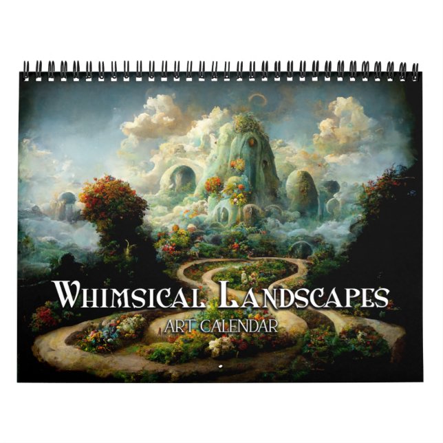 Kalender för 2026: Whimsical Landscapes (Omslag)