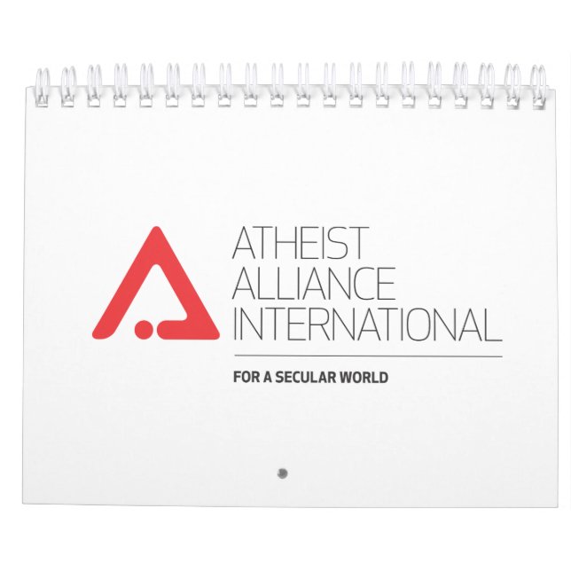 Kalender för AAI Atheist Alliance Internationell (Baksida)