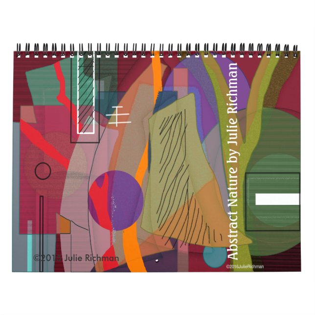 Kalender för abstrakt Bilder (Omslag)
