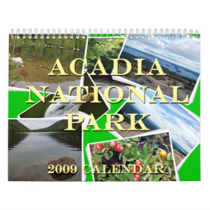 Kalender för Acadianationalpark 2009