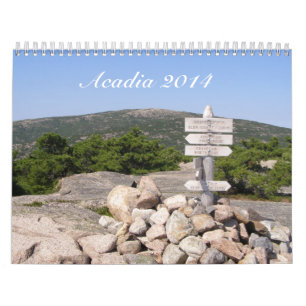 Kalender för Acadianationalpark 2014