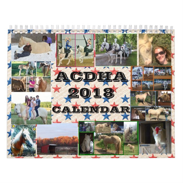 Kalender för ACDHA 2018 (Omslag)