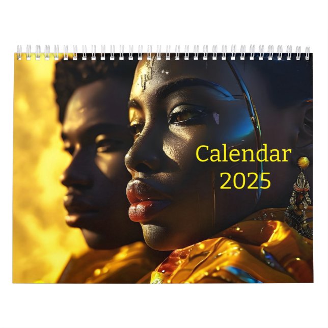 Kalender för afrikanska par (Omslag)