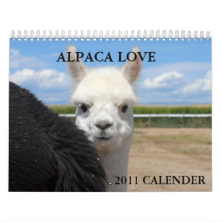 KALENDER FÖR ALPACAKÄRLEK 2011