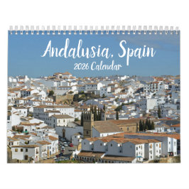 Kalender för Andalusien Spanien 2026