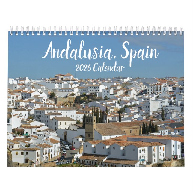Kalender för Andalusien Spanien 2026 (Omslag)