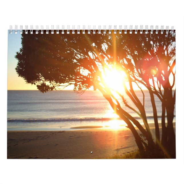 Kalender för ändlösa oceanvyer (Omslag)