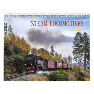 Kalender för ånglok Tåg