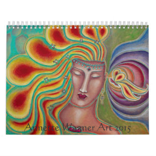 Kalender för Annette Wagner konst 2015