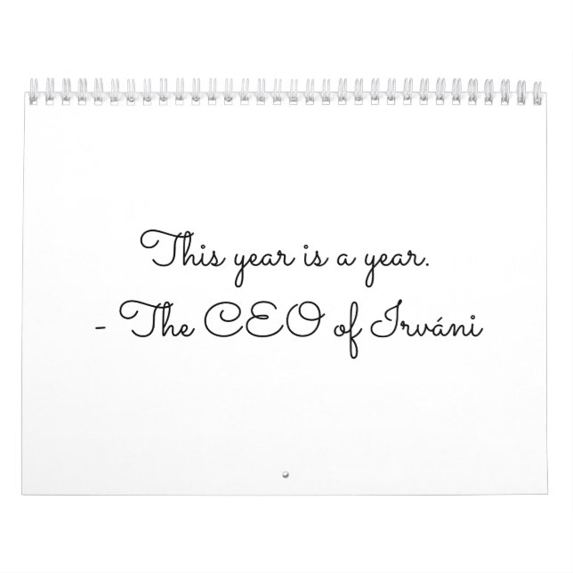 Kalender för året. (Omslag)