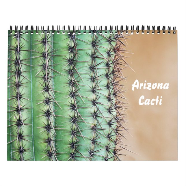 Kalender för Arizona Cacti (Omslag)