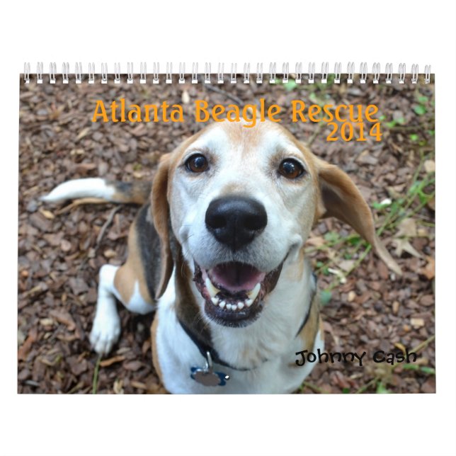 Kalender för Atlanta Beaglerädding 2014 (Omslag)