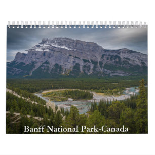 Kalender för Banff National Park-Canada