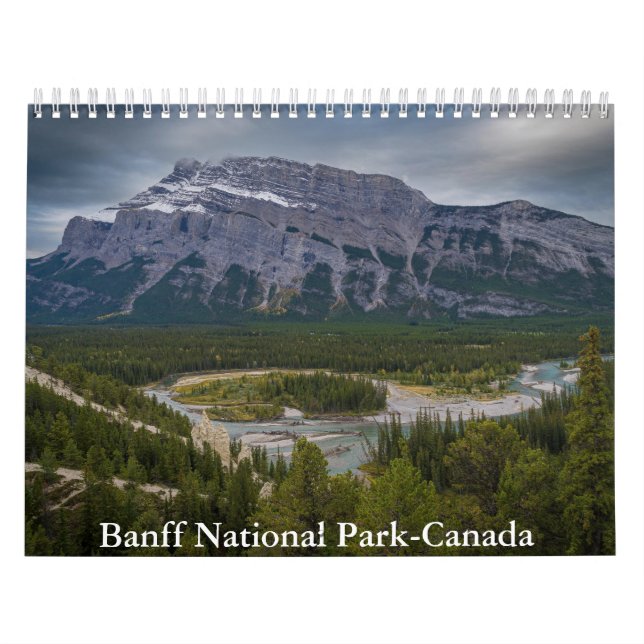Kalender för Banff National Park-Canada (Omslag)