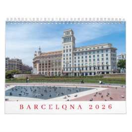 Kalender för Barcelona 2026