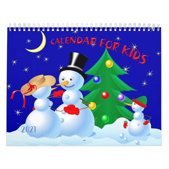 Kalender, För barn Kalender (Omslag)