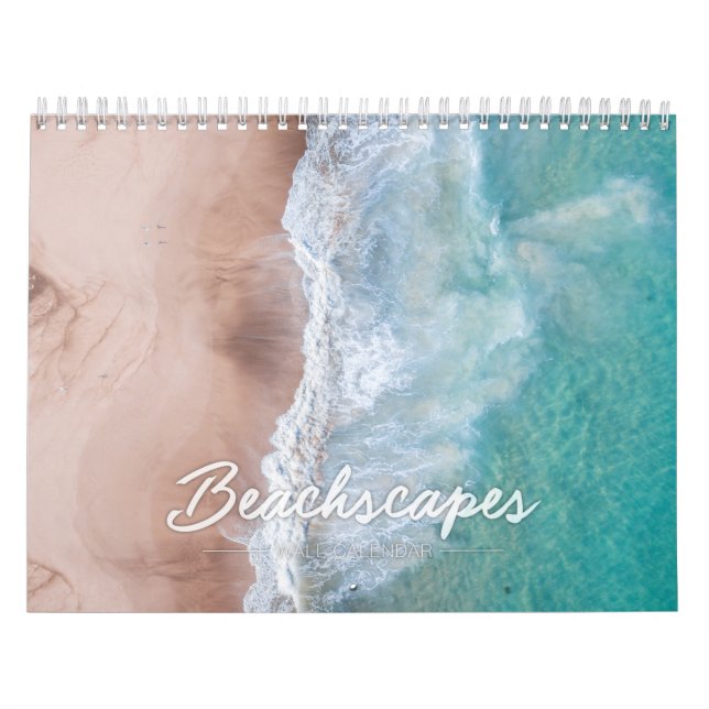 Kalender för Beachscapes tropisk strandvägg (Omslag)