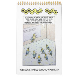 Kalender för biapis "Välkommen till Bee School"