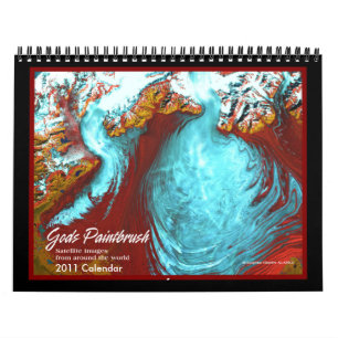Kalender för bilder 2011 för NASA-jord satellit-