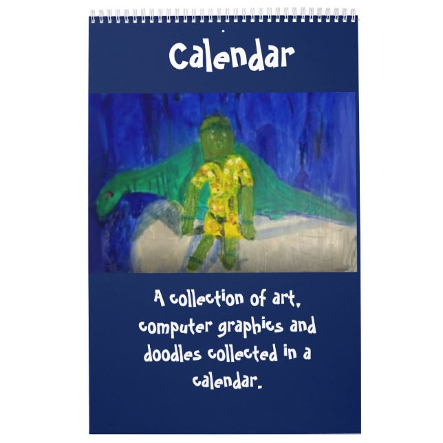 Kalender för blandade media (Omslag)