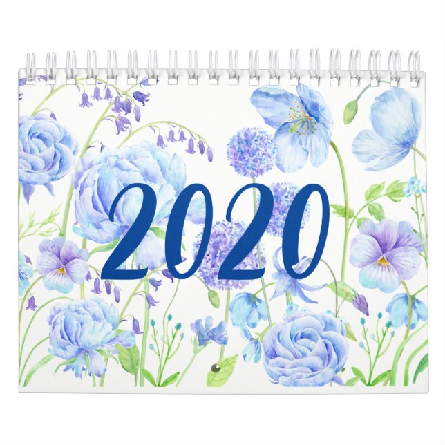 Kalender för Blommigt av vattentorg 2020 (Omslag)