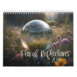 Kalender för blommigtens reflektioner