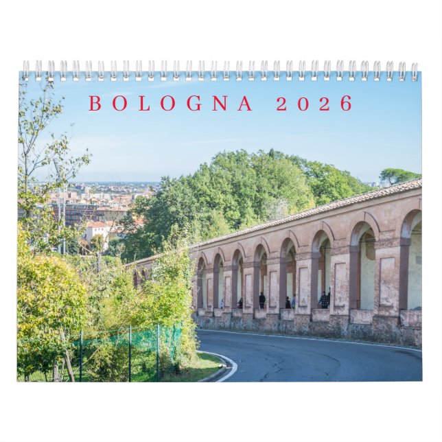 Kalender för Bologna 2026 (Omslag)