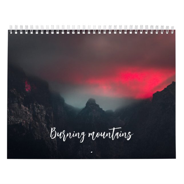 Kalender för bränning av berg (Omslag)